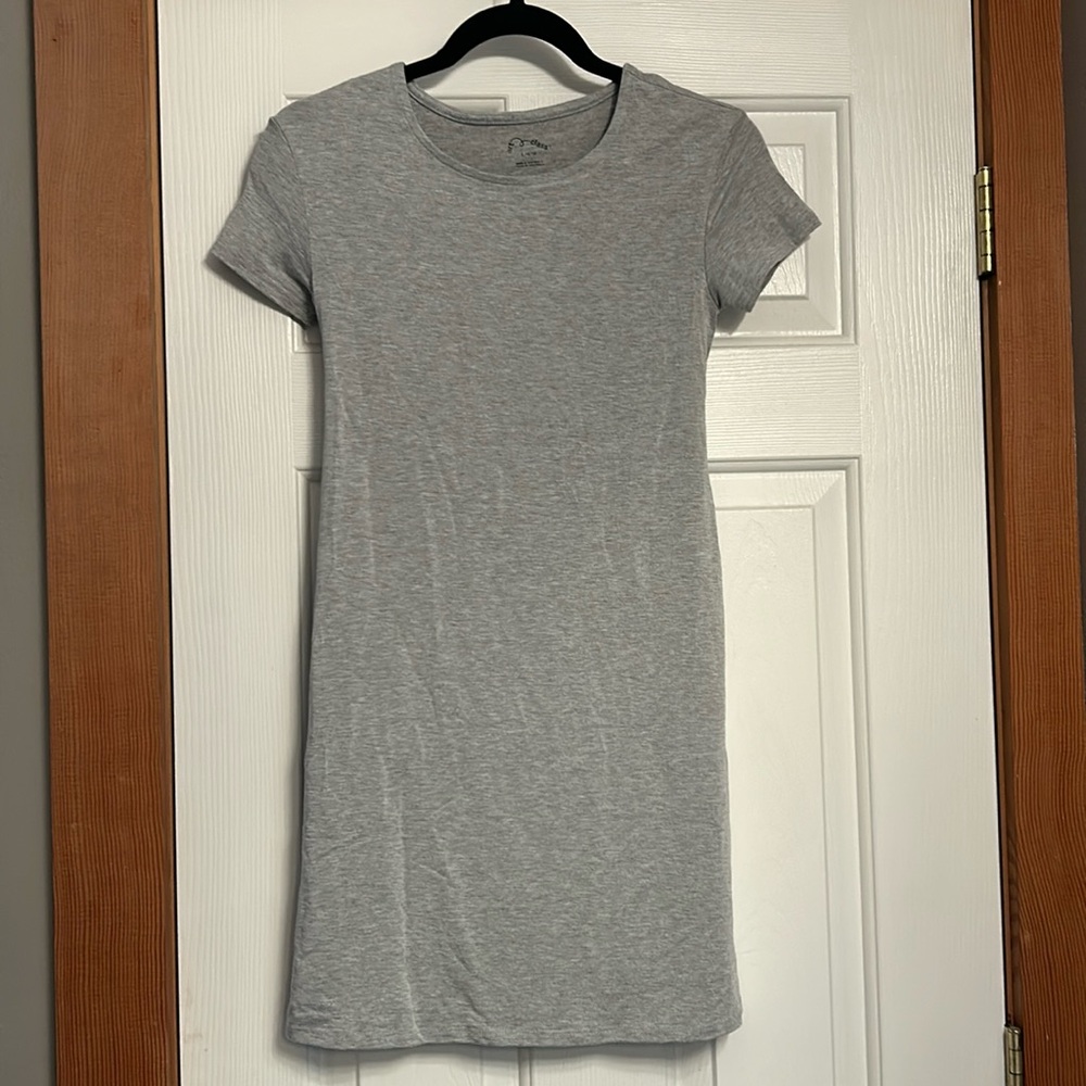 Art Class grey dress with tie back